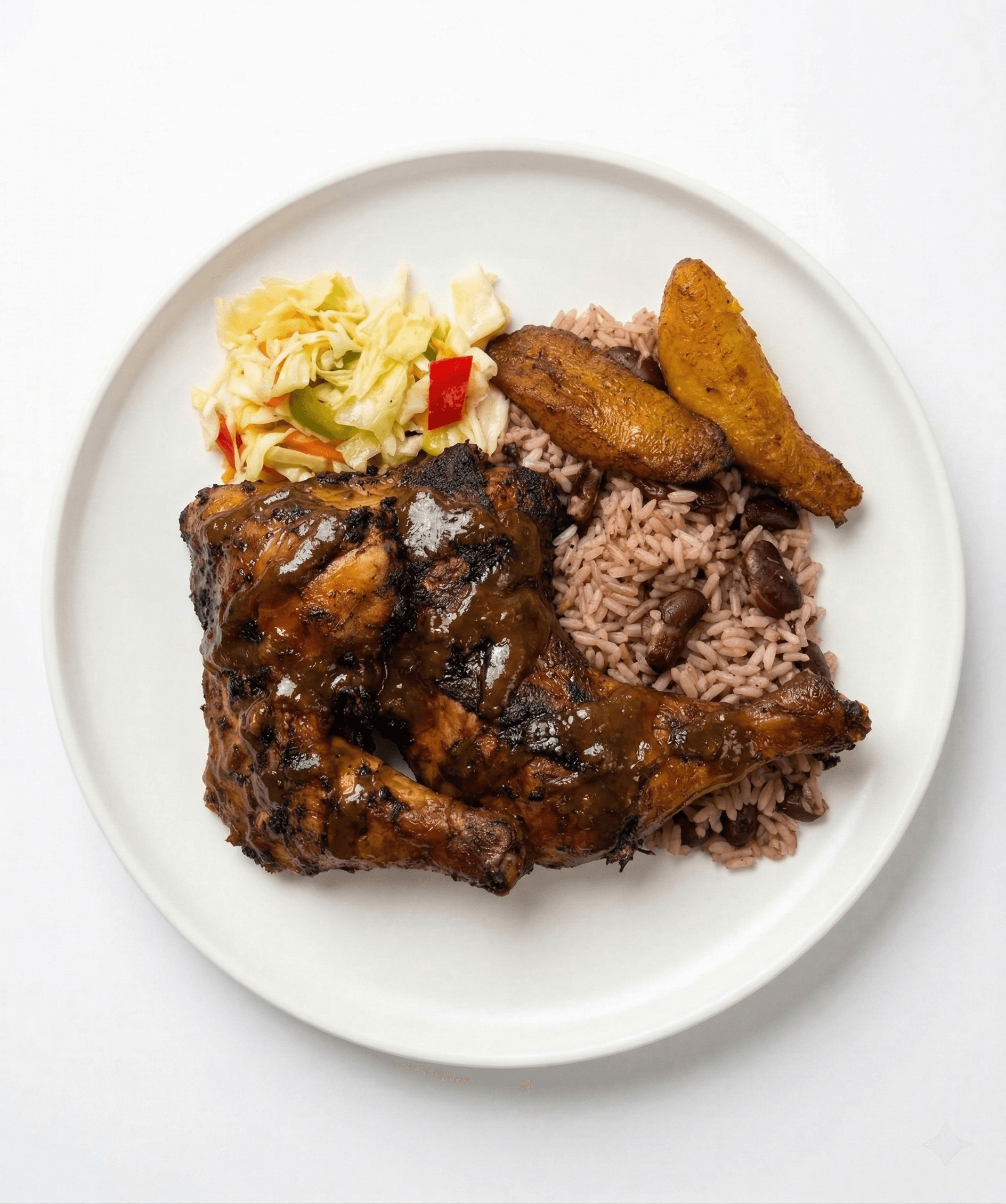 Jerk chicken meal