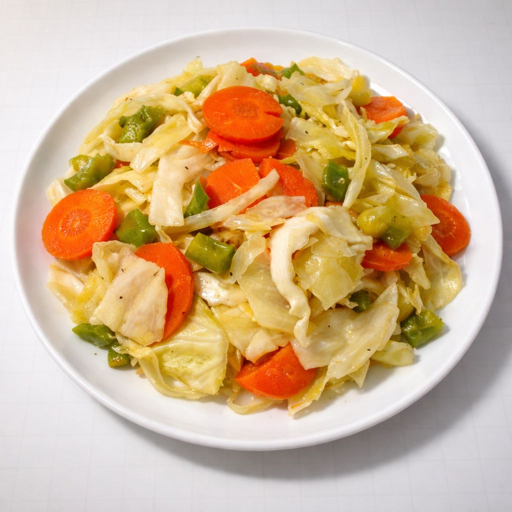 Steam Cabbage & Carrot